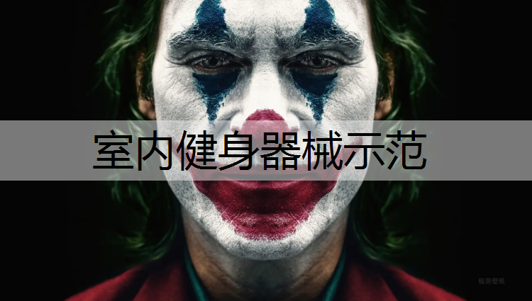 室内健身器械示范