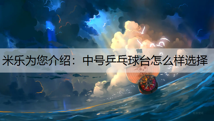 米乐为您介绍：中号乒乓球台怎么样选择